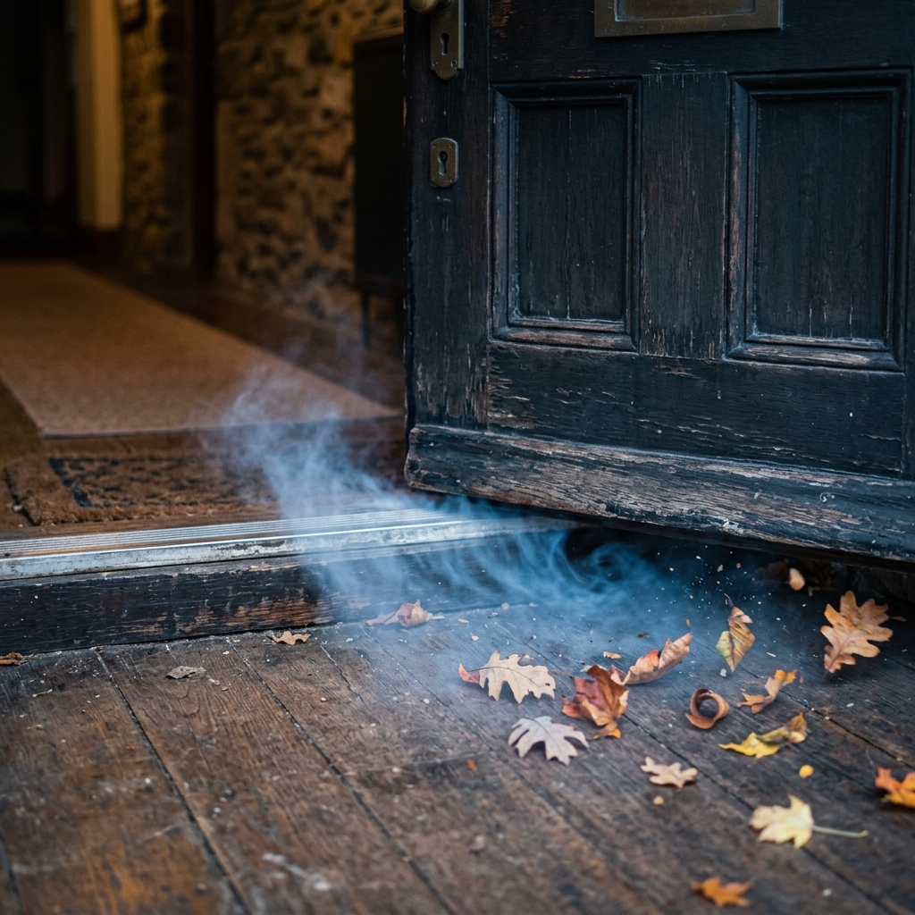 Isolation et courants d'air porte